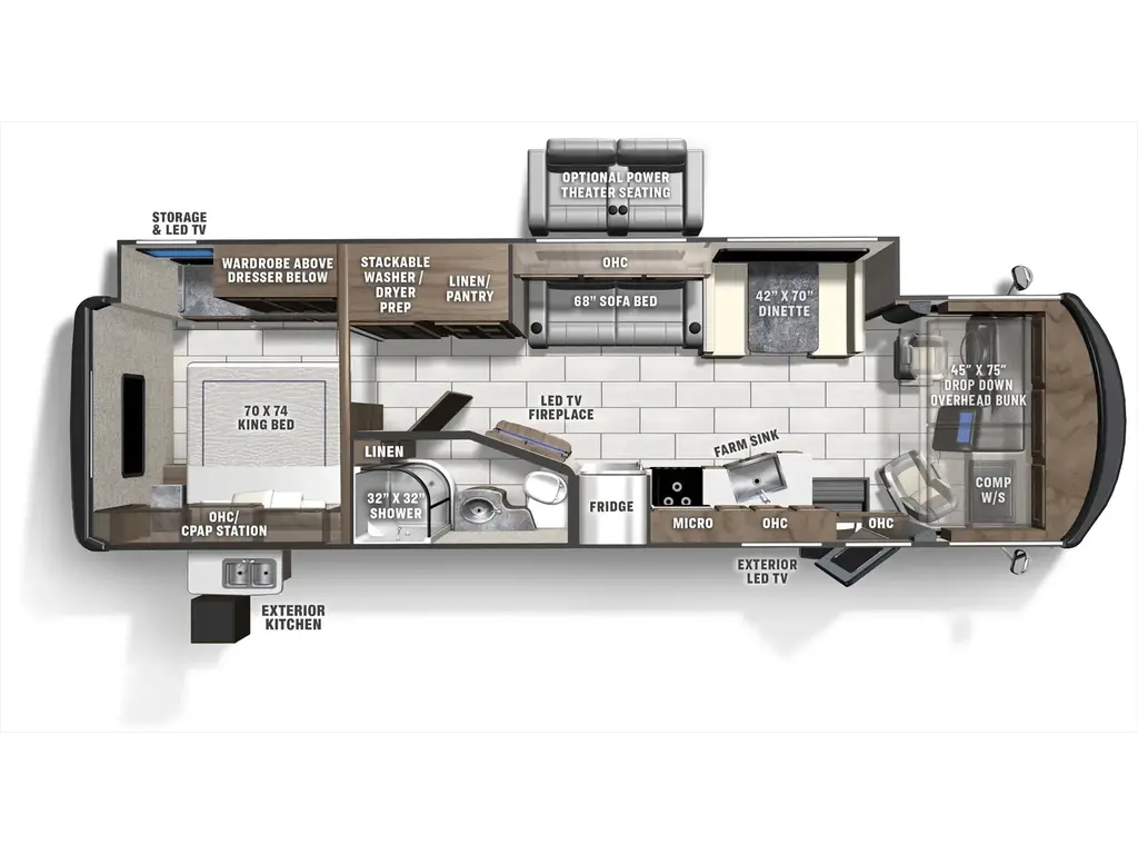 2025 Coachmen Mirada 32LS