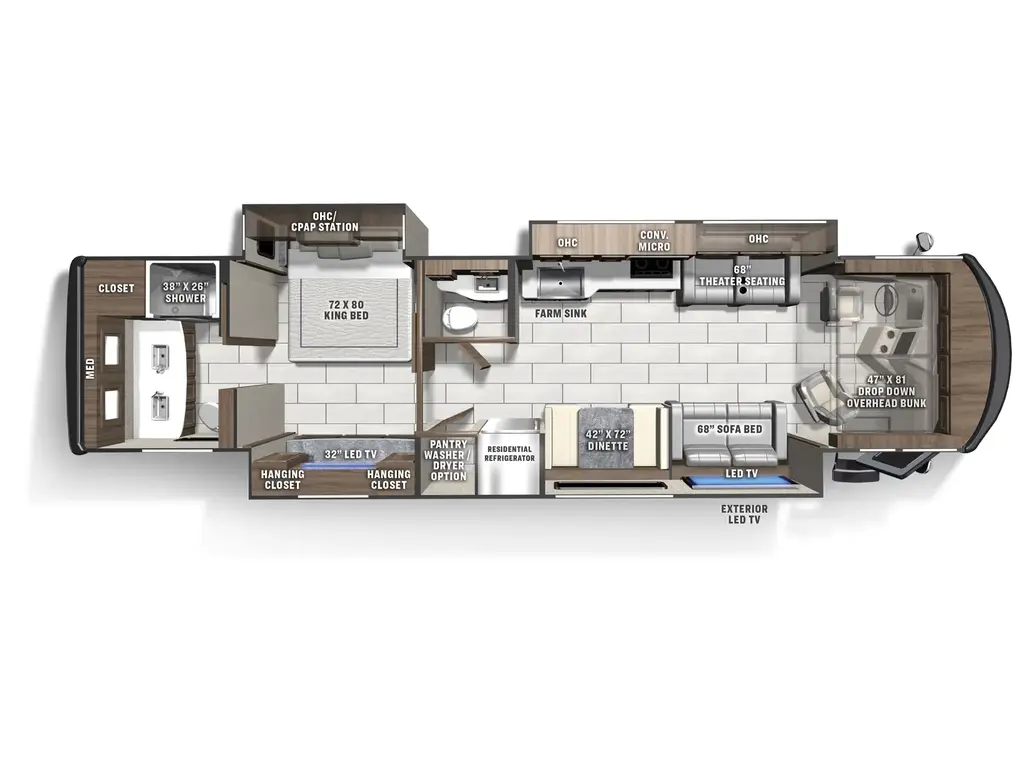 2025 Coachmen Sportscoach RD 402TS