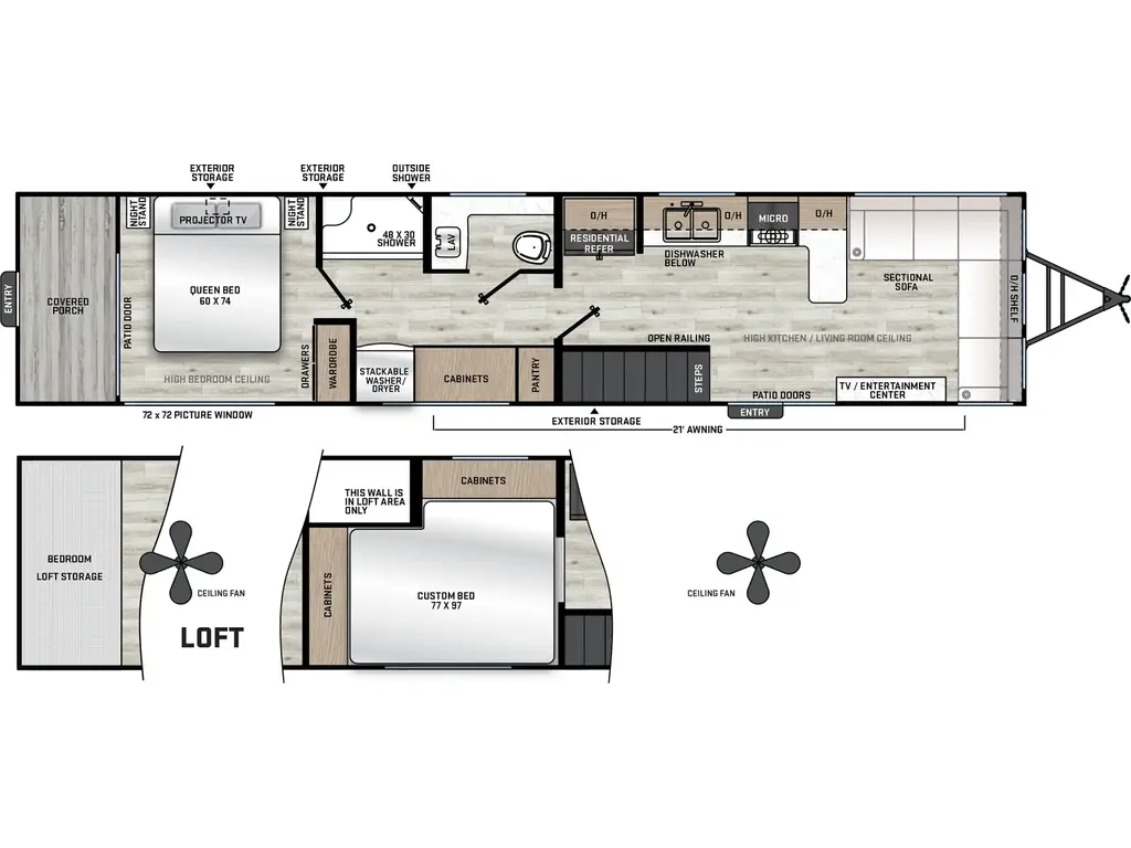 2025 Coachmen Catalina Destination Series 35FME