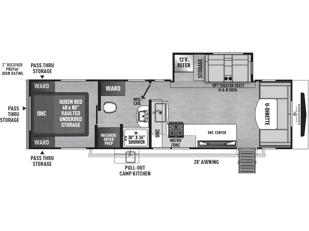 2025 Coachmen Freedom Express Ultra Lite 288BHDS