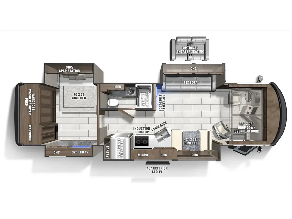 2025 Coachmen Sportscoach SRS 354QS