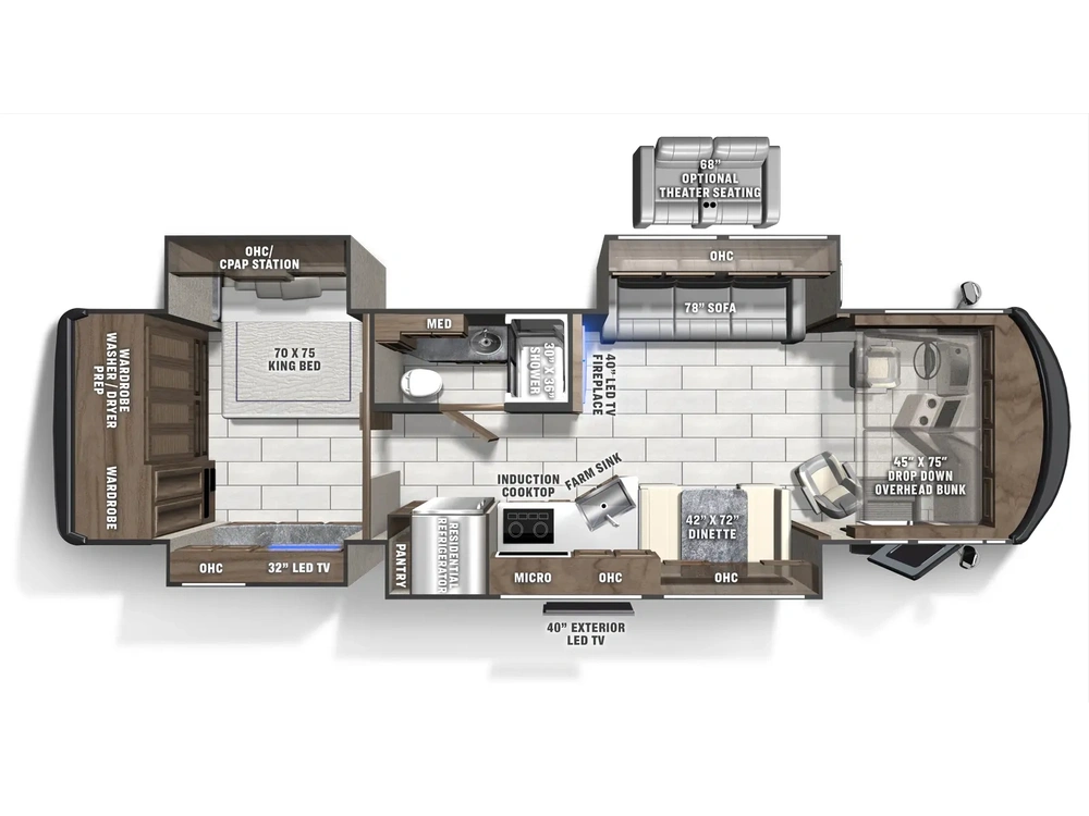 2025 Coachmen Sportscoach SRS Sportscoach SRS 354QS alt