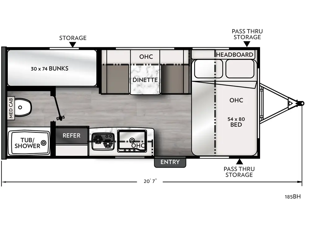 2025 Coachmen Apex Nano 184BH