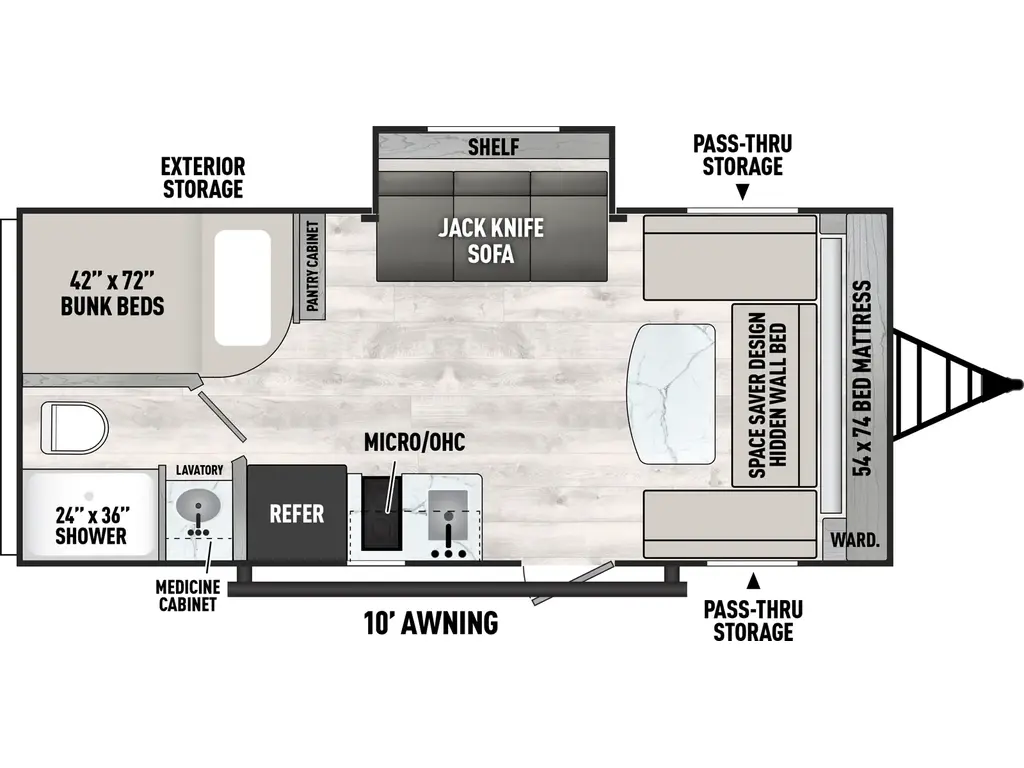 2025 Coachmen Clipper Travel Trailers 17BH
