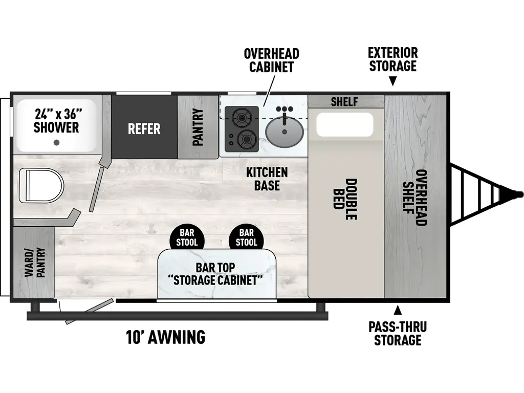 2025 Coachmen Clipper Travel Trailers 16FB