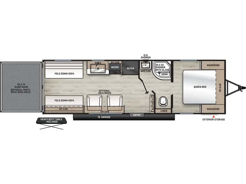 2025 Coachmen Catalina Trail Blazer 26TH