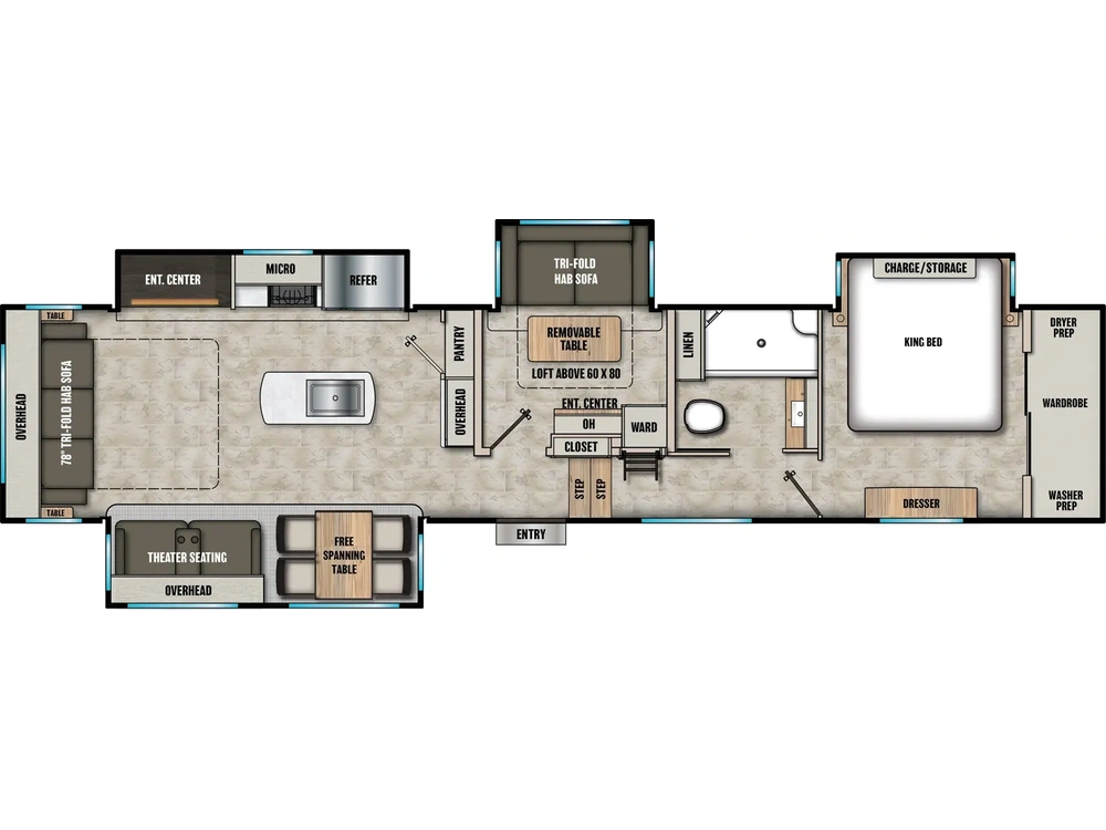 2025 Coachmen Chaparral Chaparral 393MBX alt