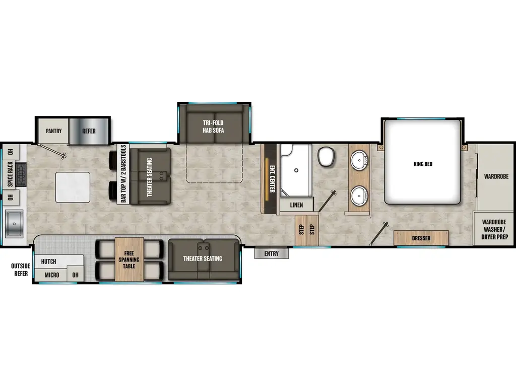 2025 Coachmen Brookstone 344FL