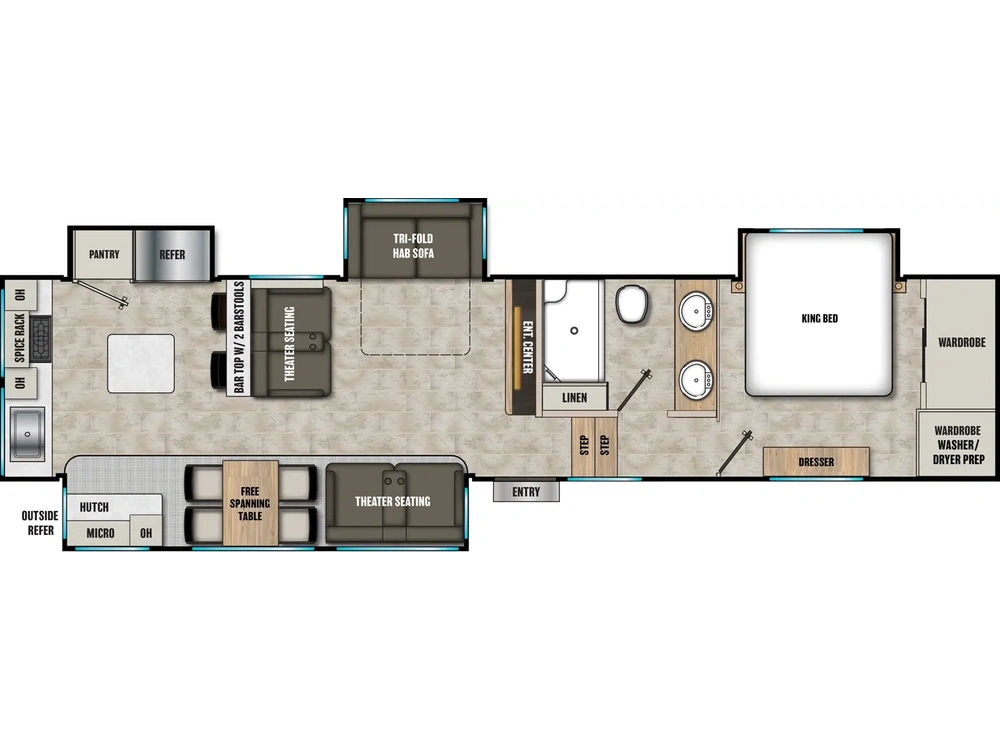 Coachmen Brookstone Brookstone 370RLLO 2025