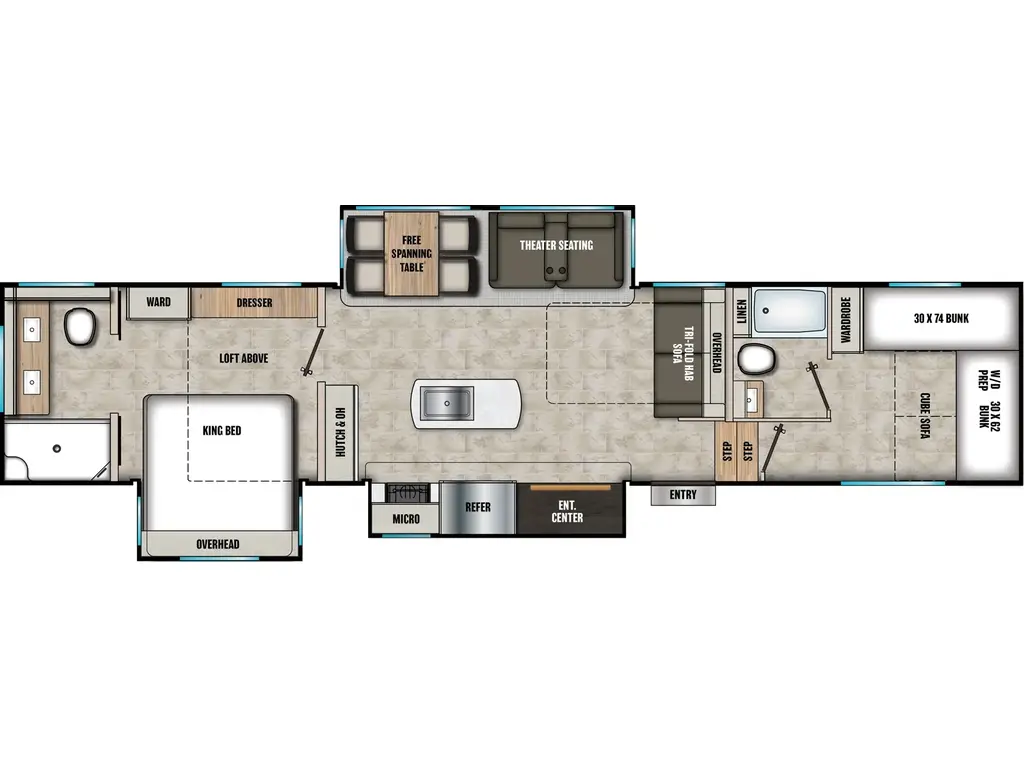 2025 Coachmen Chaparral 373MBRB