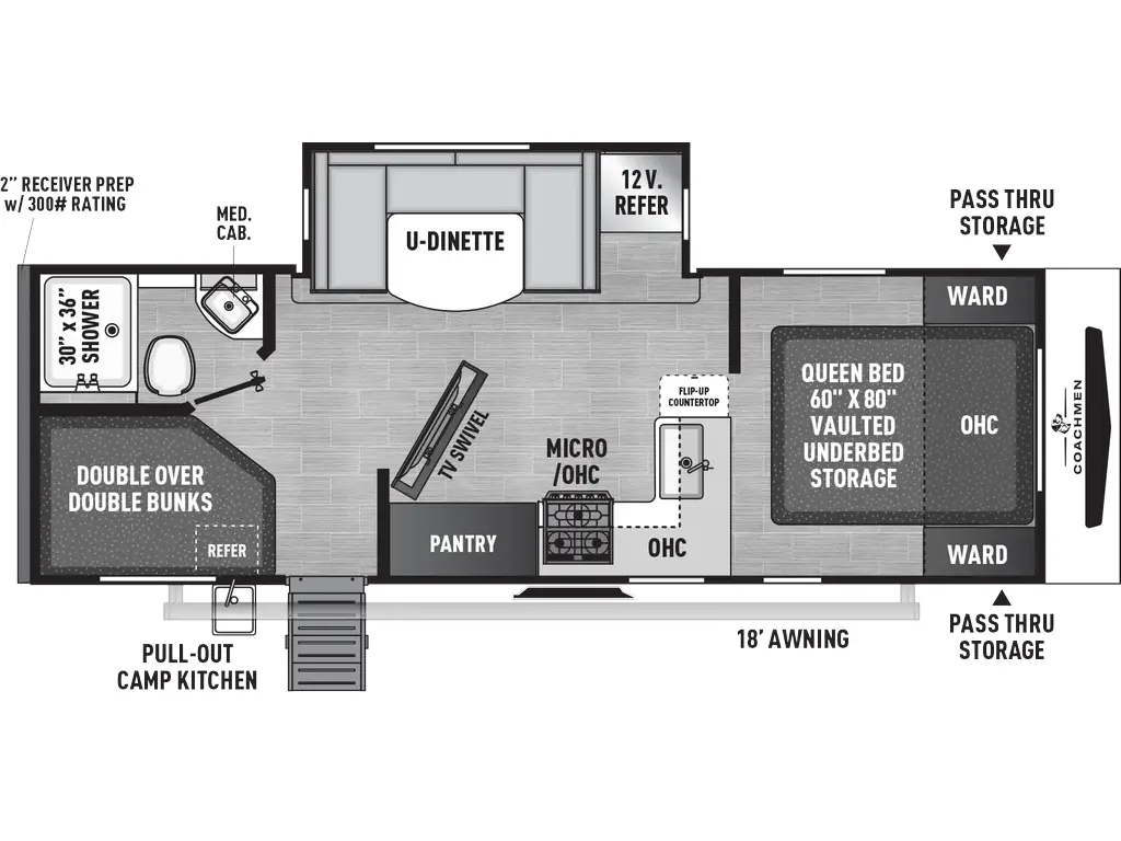 2025 Coachmen Freedom Express Ultra Lite 192RBS