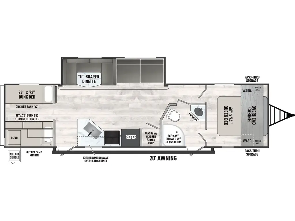 2025 Coachmen Clipper Travel Trailers 17FQ