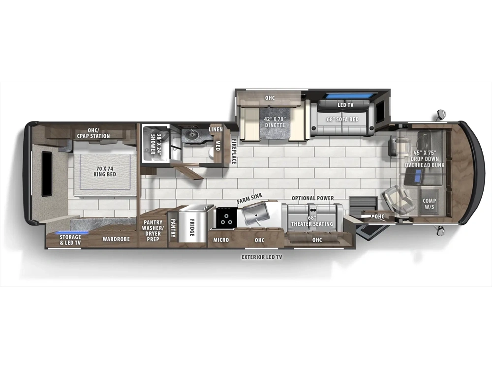 2025 Coachmen Mirada Mirada 35OS alt