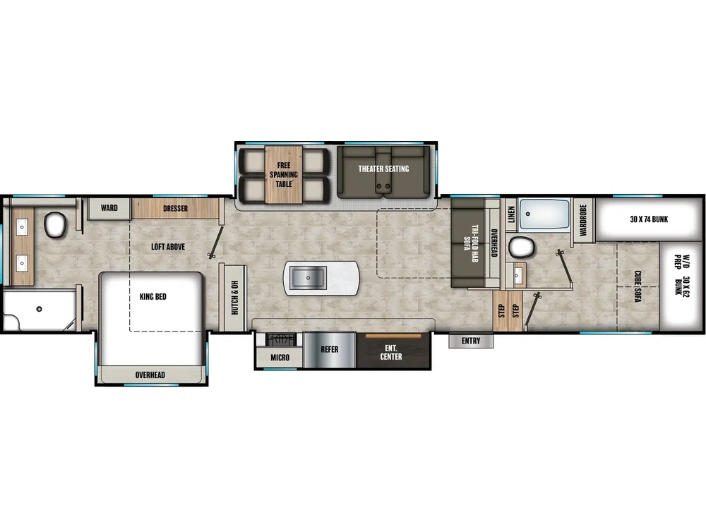 Coachmen Chaparral Chaparral 355FBX 2025 alt