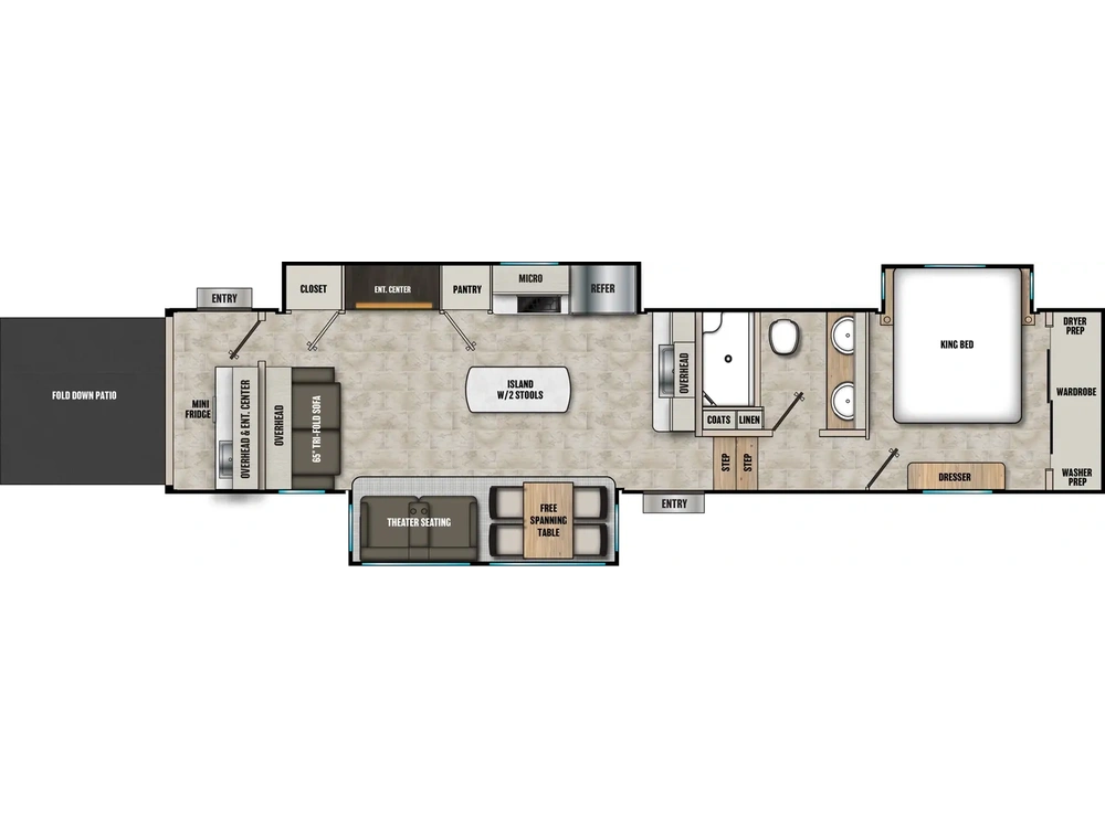 Coachmen Chaparral Chaparral 355FBX 2025 alt