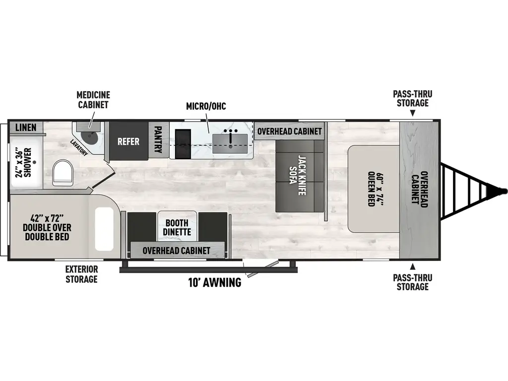 2025 Coachmen Clipper Travel Trailers 242MK