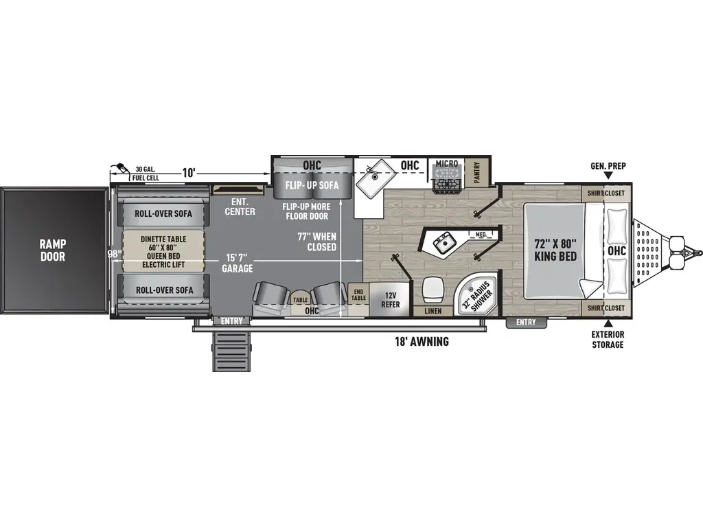 2025 Coachmen Adrenaline 18LT