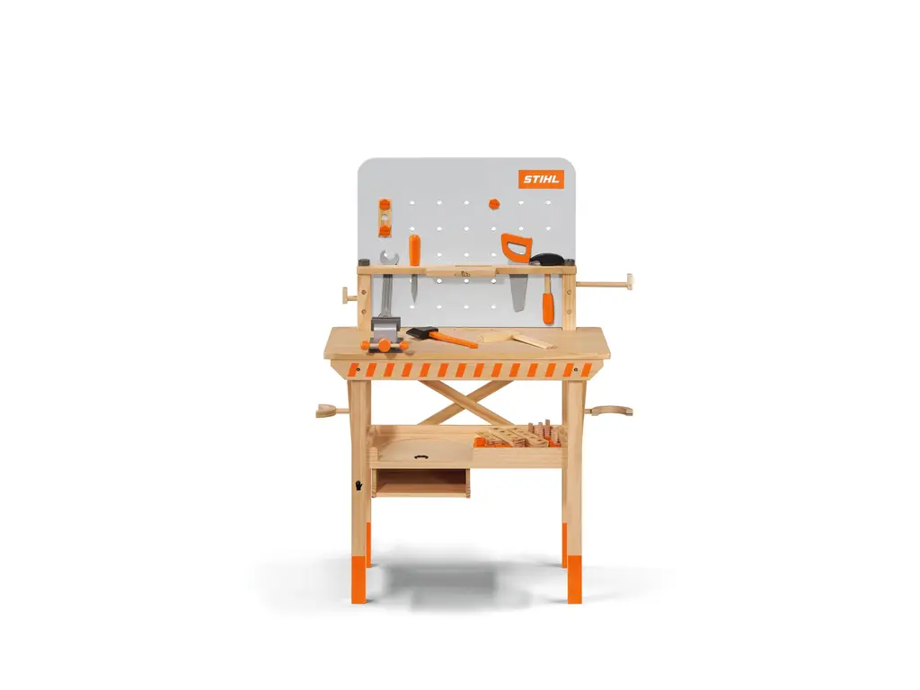 Stihl Établi en bois pour enfants 2025