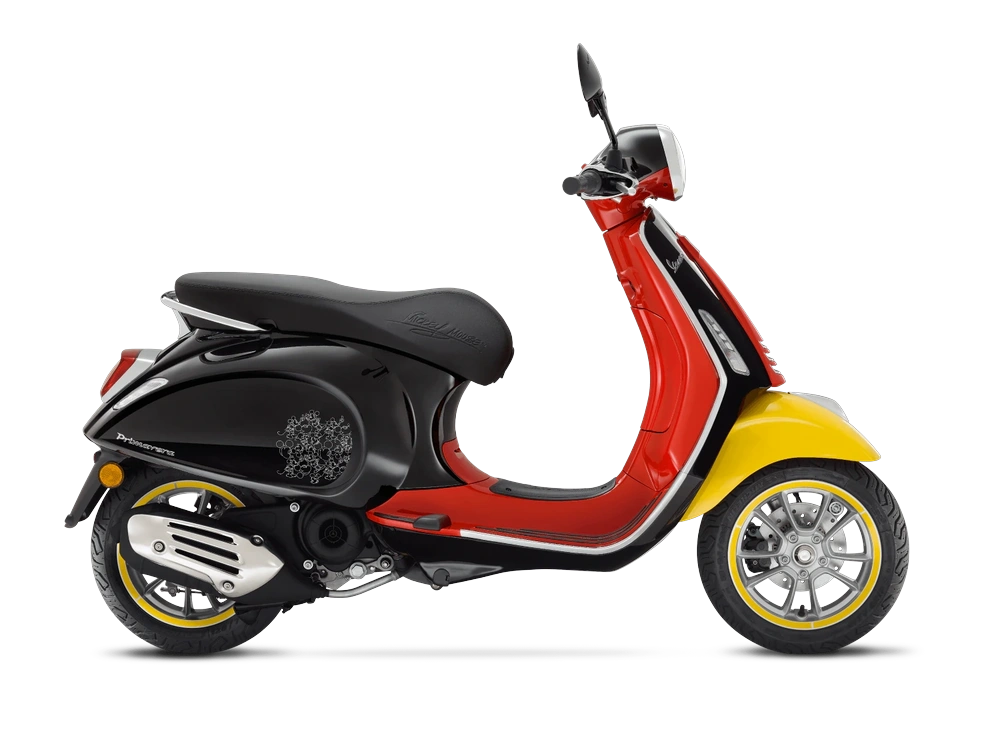 Vespa Primavera 50 Primavera 50 Disney Mickey Mouse Edition by Nero Disney Mickey Mouse Edition by Vespa 2025 alt