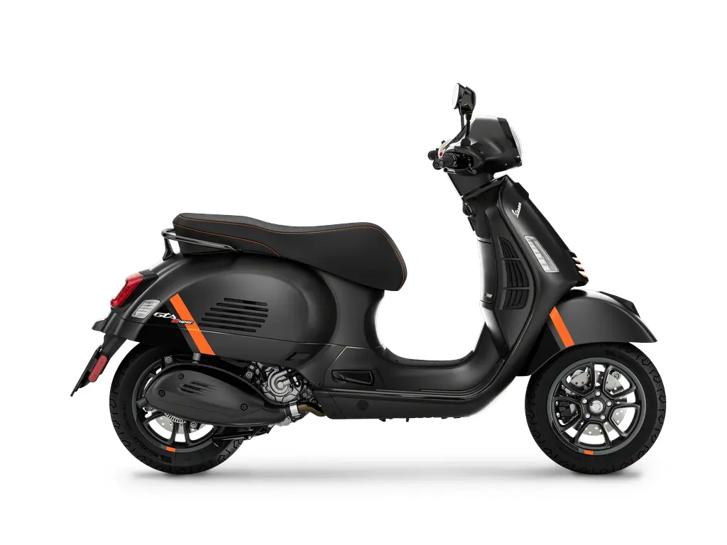 2025 Vespa GTS Super 300 Sport Nero Convinto Matt