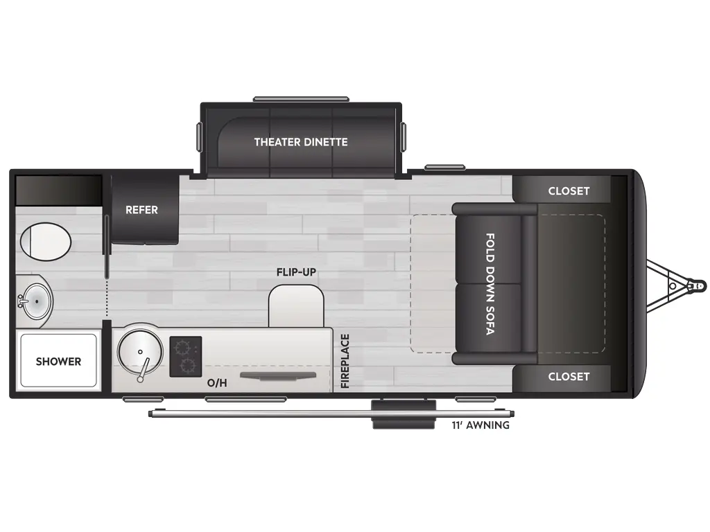 2025 Keystone RV Reign 18RB