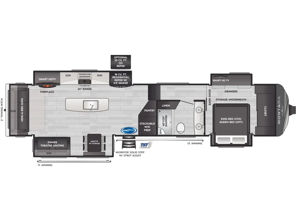 2025 Keystone RV Montana 3781RL