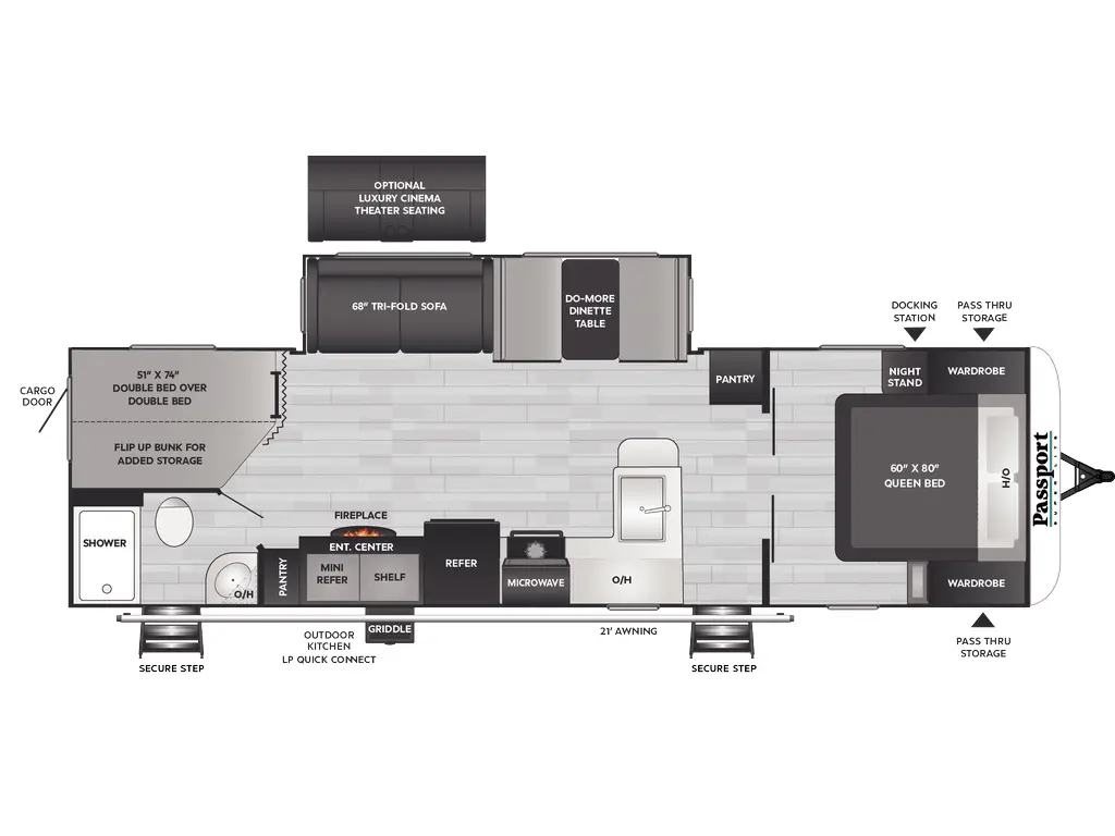 2025 Keystone RV Passport Super Lite 2900BHWE