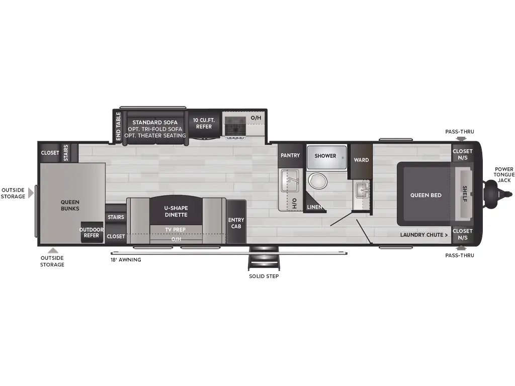 2025 Keystone RV Hideout 32TQS