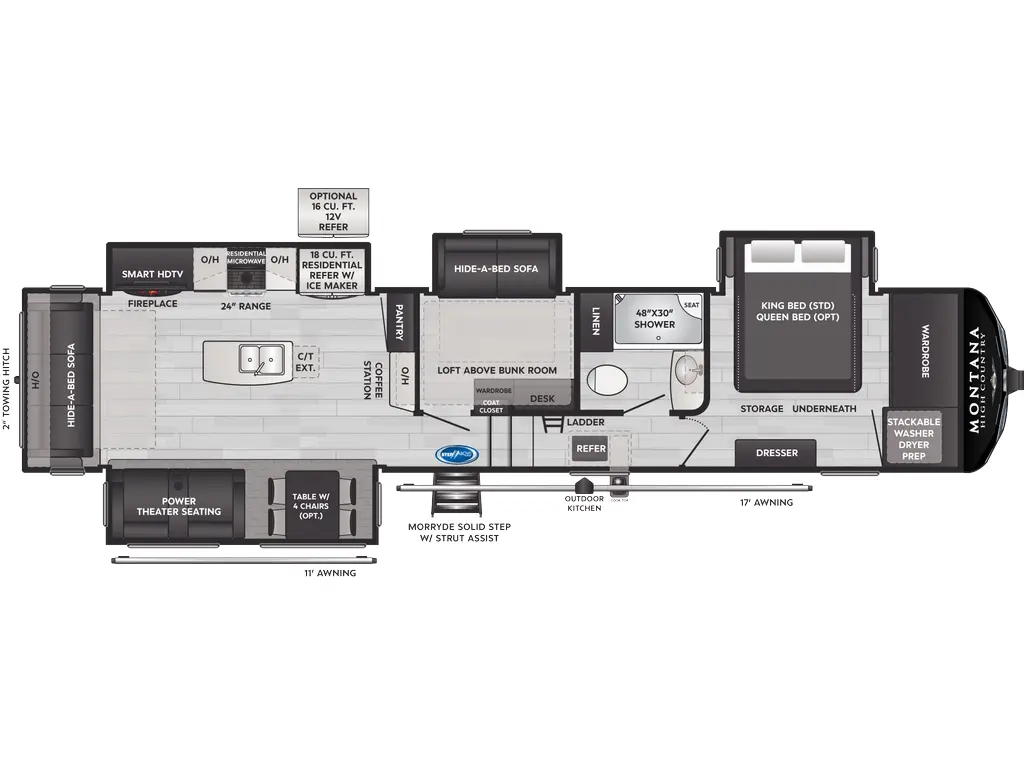 2025 Keystone RV Montana High Country 385BR