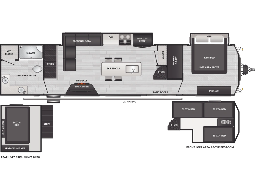 2025 Keystone RV Residence Residence 401CLDL alt