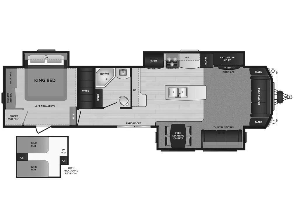 2025 Keystone RV Residence 401LOFT