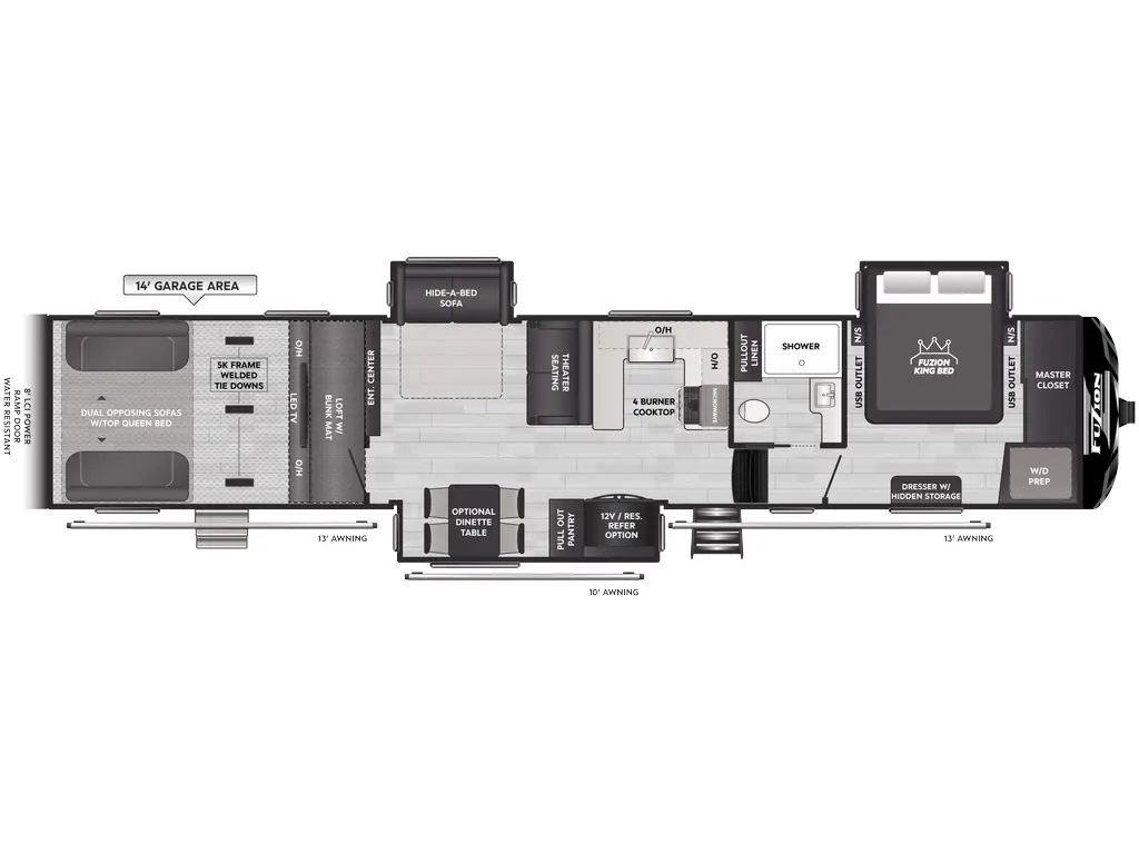 2025 Keystone RV Fuzion 442