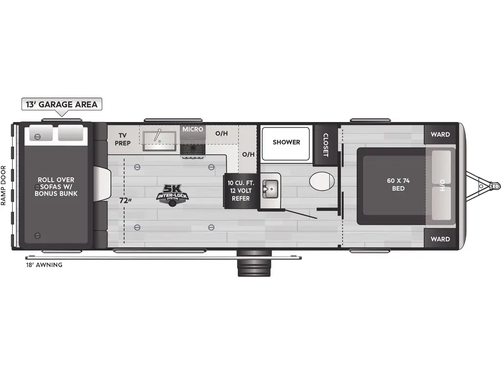 2025 Keystone RV Carbon Aluminum 29WFO
