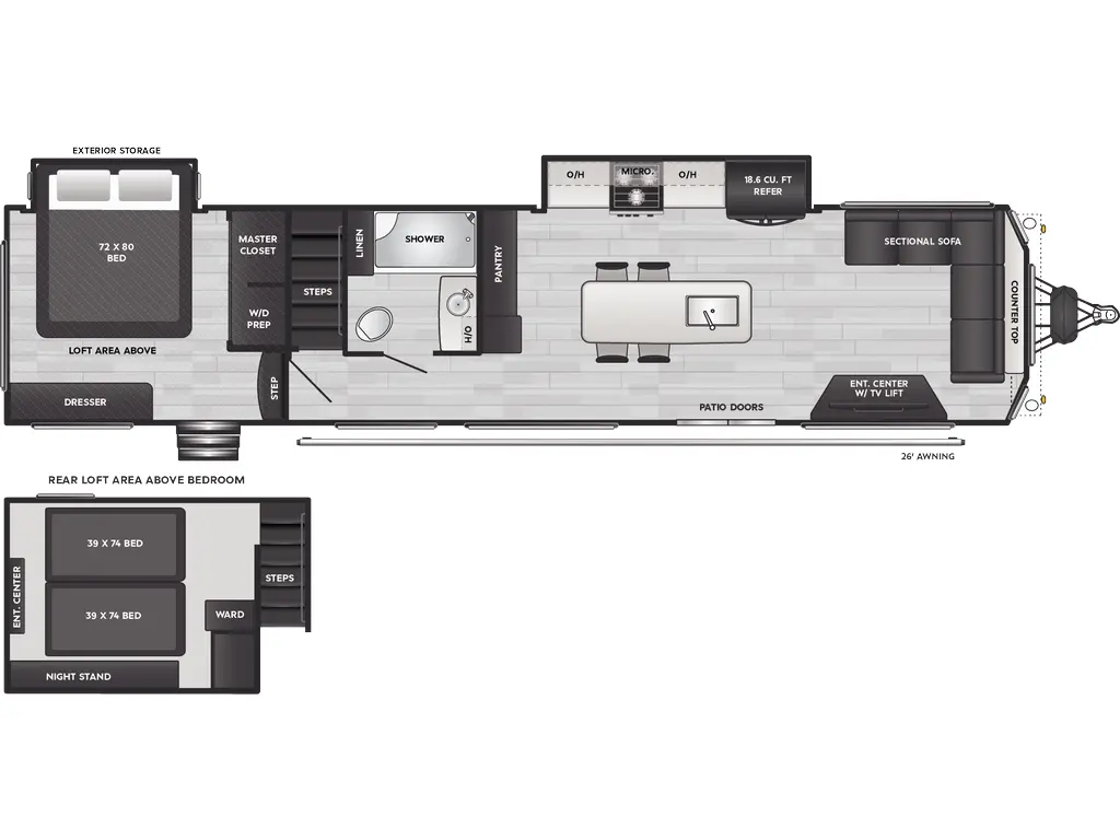 2025 Keystone RV Residence 401FLSL
