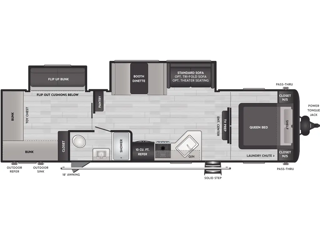 2025 Keystone RV Hideout 31BRD
