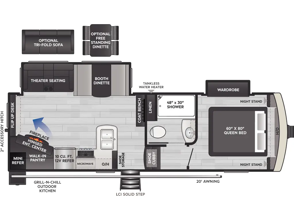 2025 Keystone RV Arcadia Super Lite 248SLRE