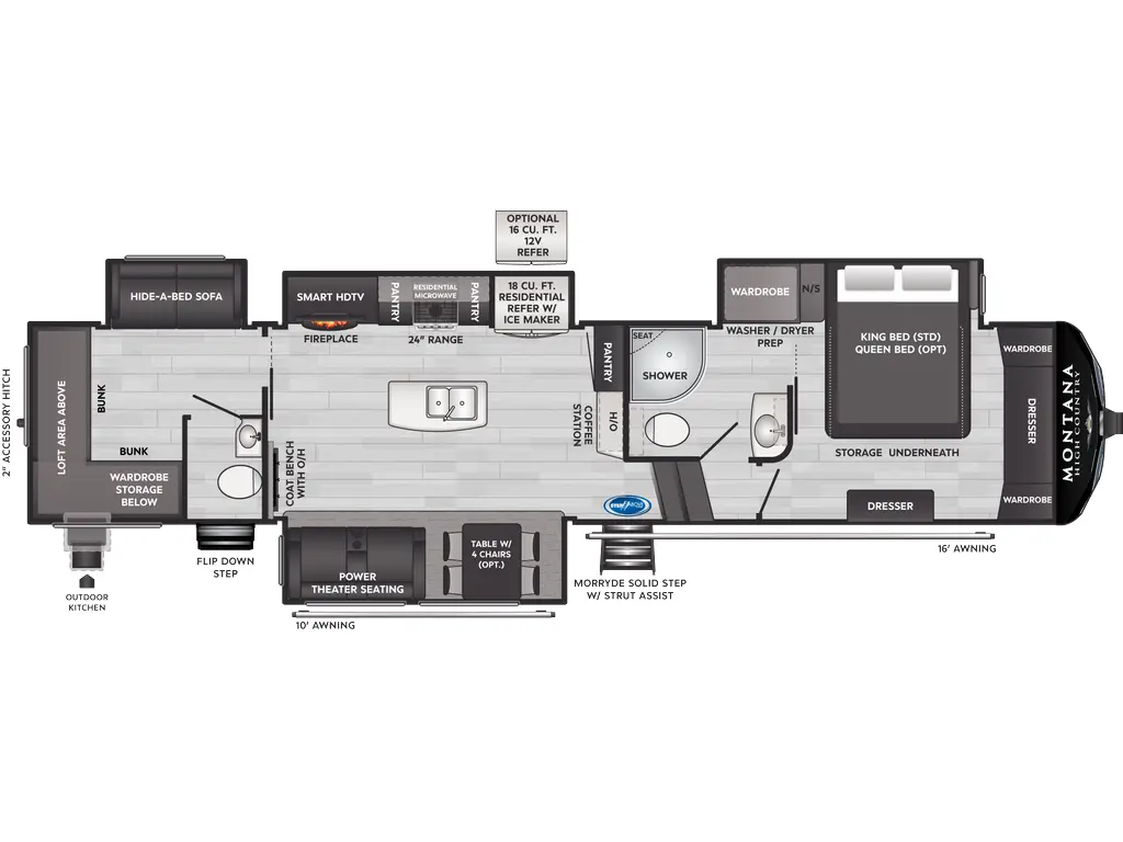 2025 Keystone RV Montana High Country 389BH