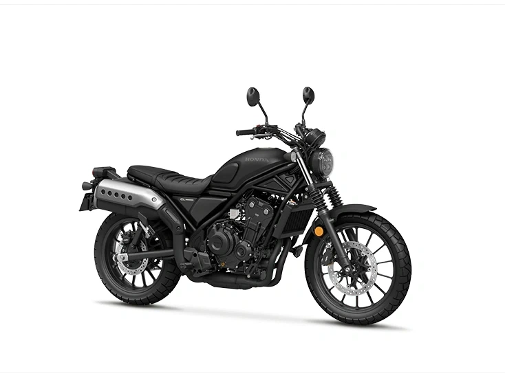 2025 Honda SCL500 SCL500 Standard Mat Gunpowder Black Metallic alt