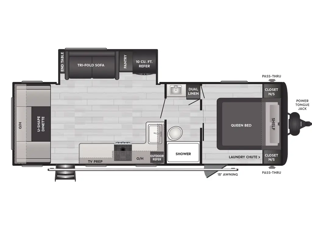 2025 Keystone RV Hideout 25RDS