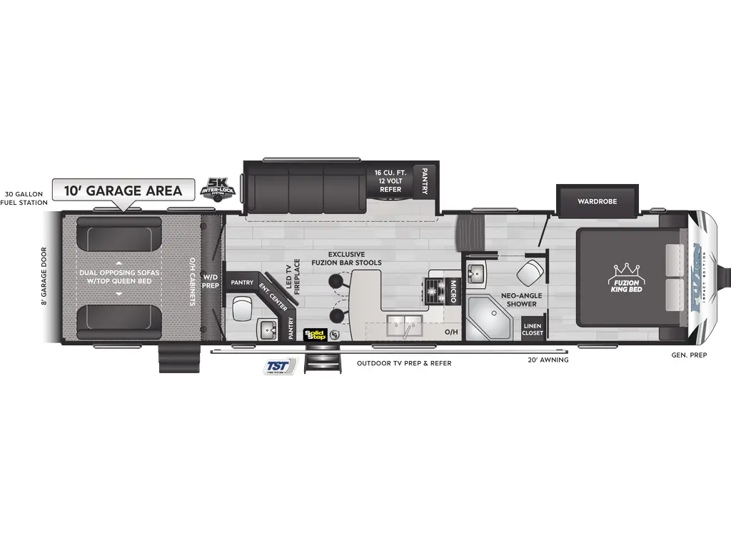 2025 Keystone RV Fuzion Impact Edition 359