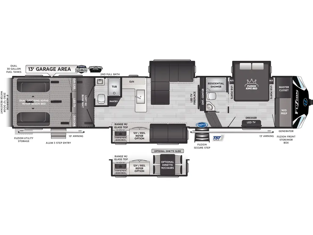 2025 Keystone RV Fuzion 430