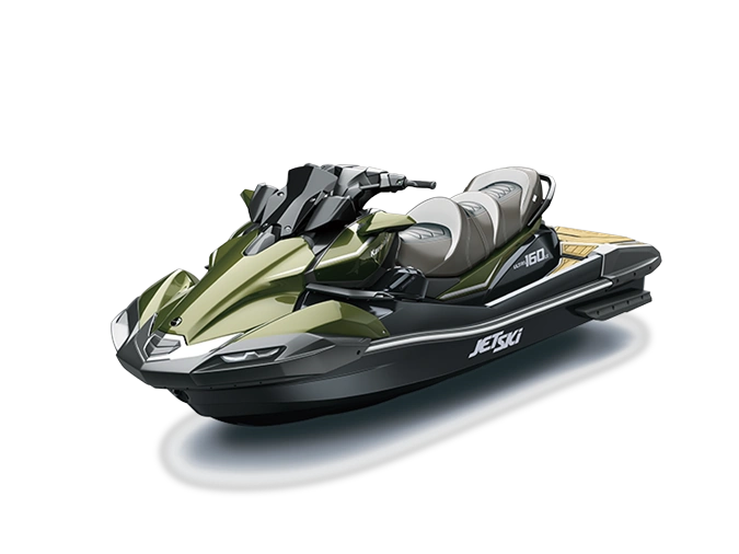 2025 Kawasaki JET SKI ULTRA 160LX JET SKI ULTRA 160LX Vert Profond à Éclat Doré Métallisé / Ébène alt