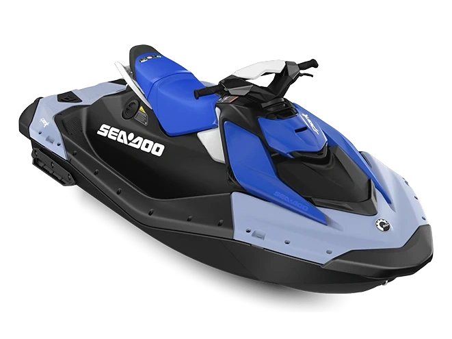 2025 Sea-Doo Spark Spark for 2 Vapor Blue / Dazzling Blue 90 alt