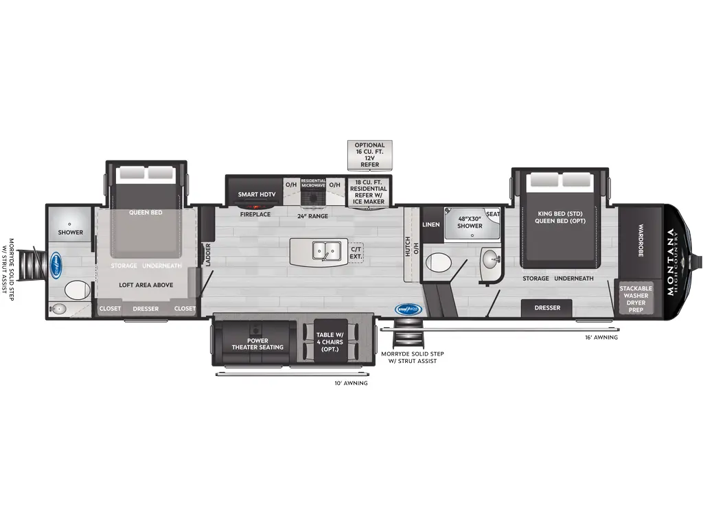 2025 Keystone RV Montana High Country 381TB