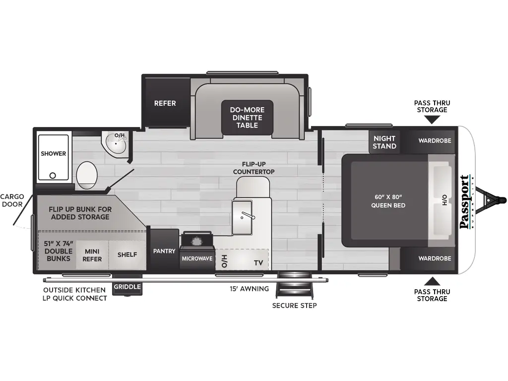 2025 Keystone RV Passport Super Lite 229BH