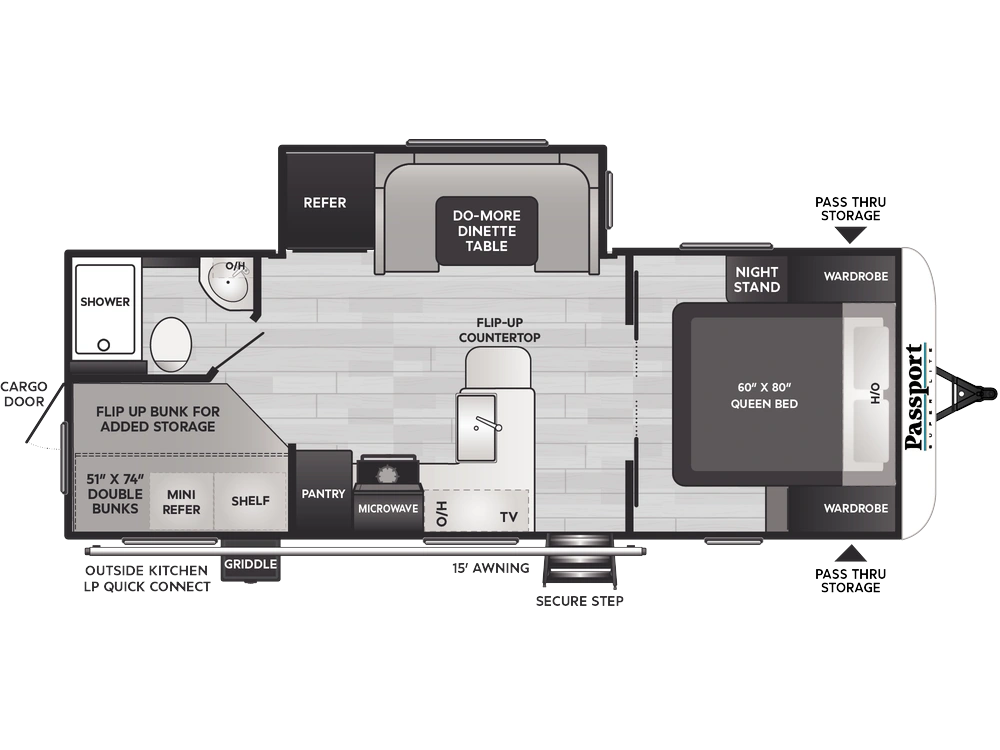 2025 Keystone RV Passport Super Lite Passport Super Lite 229BH alt