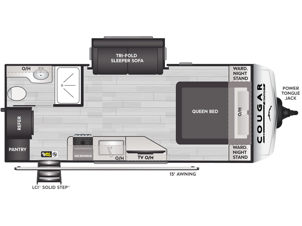 2025 Keystone RV Cougar Half-Ton Cougar Half-Ton 1900RBWE alt