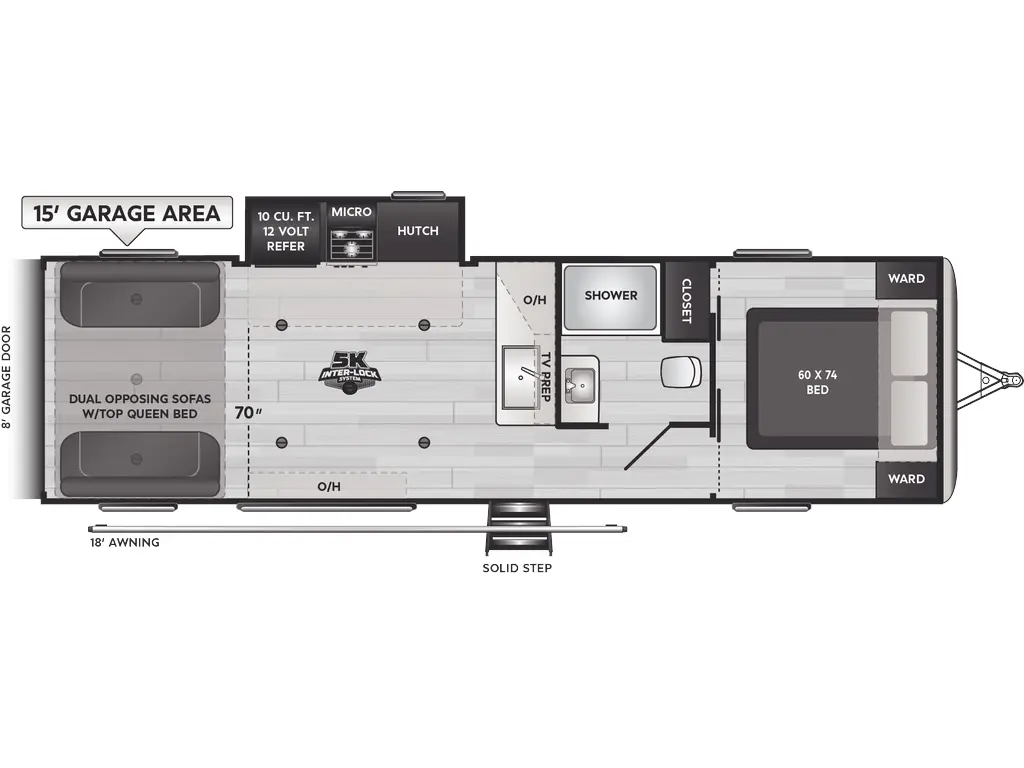 2025 Keystone RV Impact Aluminum 2915