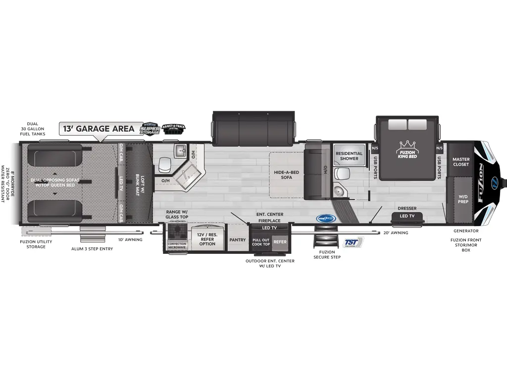 2025 Keystone RV Fuzion 428