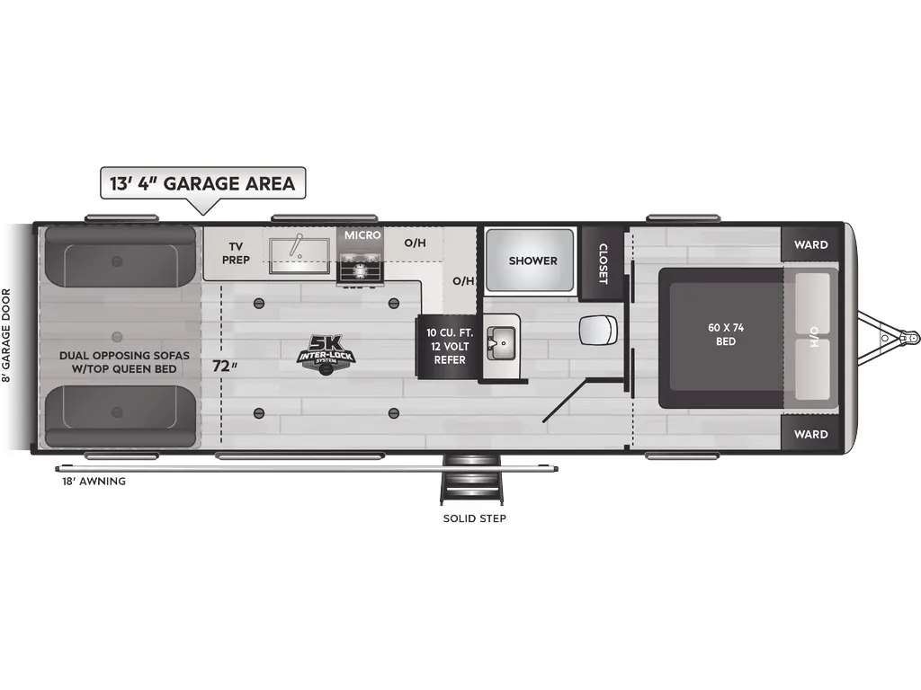 2025 Keystone RV Impact Aluminum 2813